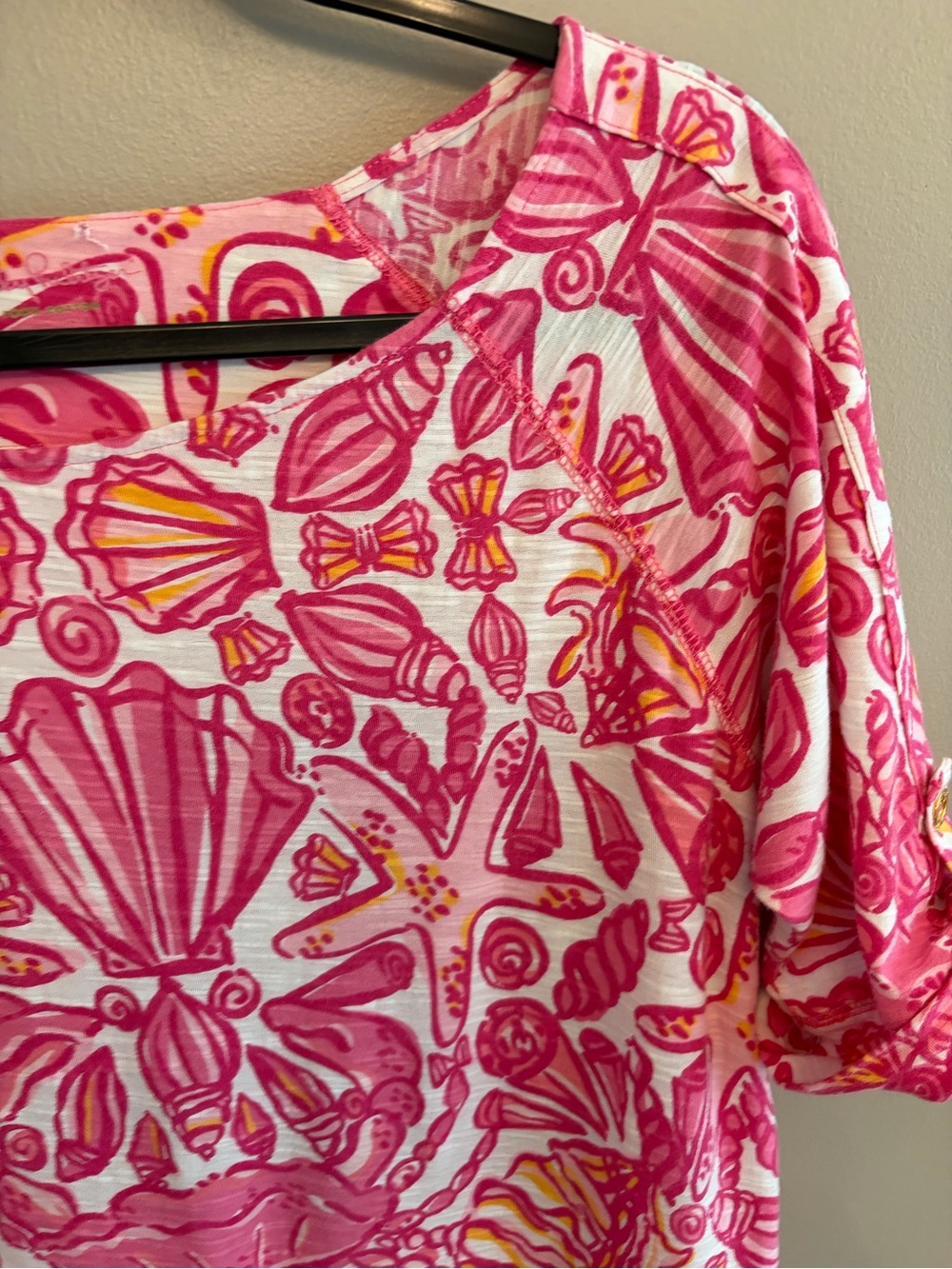 Lilly Pulitzer Sailors Valentine Camie Tunic Dress Size M 100% cotton - Picture 8 of 14